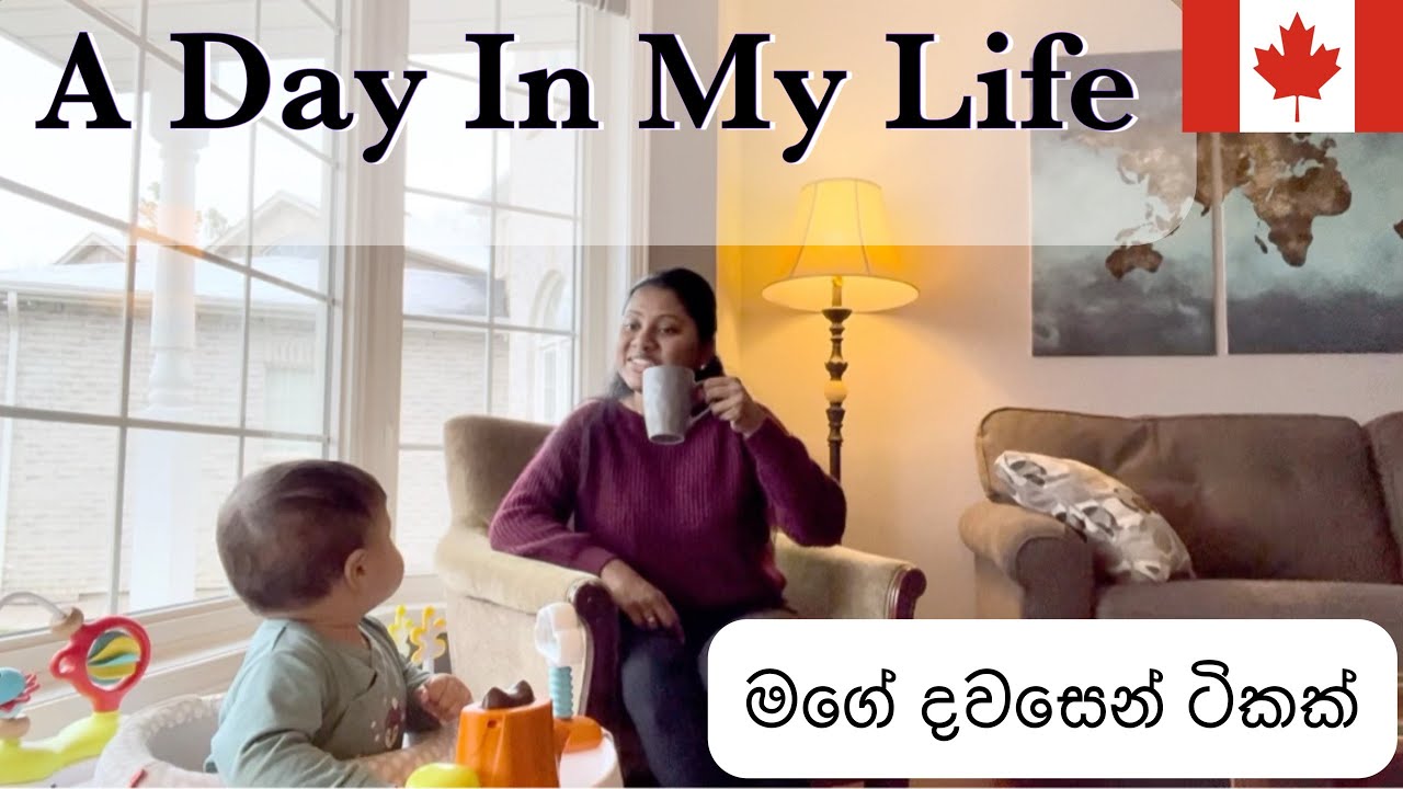 A Day in my life| මගේ දවසෙන් ටිකක් | morning skincare routine| සිංහල | Canada 🇨🇦
