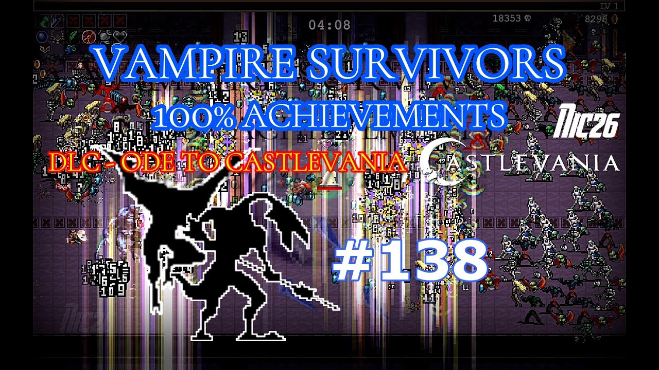 Vampire Survivors - 138 Unlock Slogra and Gaibon (Secrets Castlevania DLC 1.14; P-7)