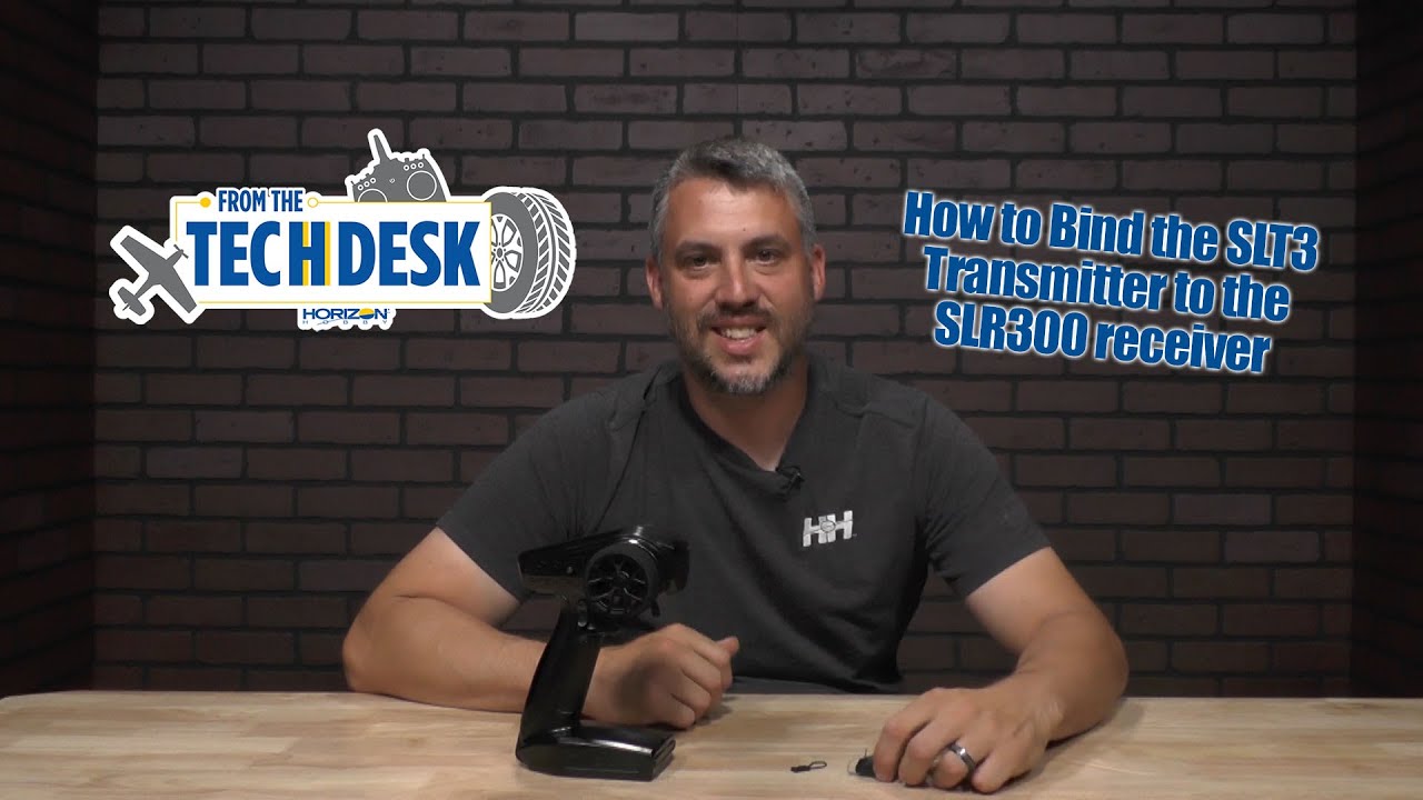 How to Bind the SLT3 Transmitter to the SLR300 receiver