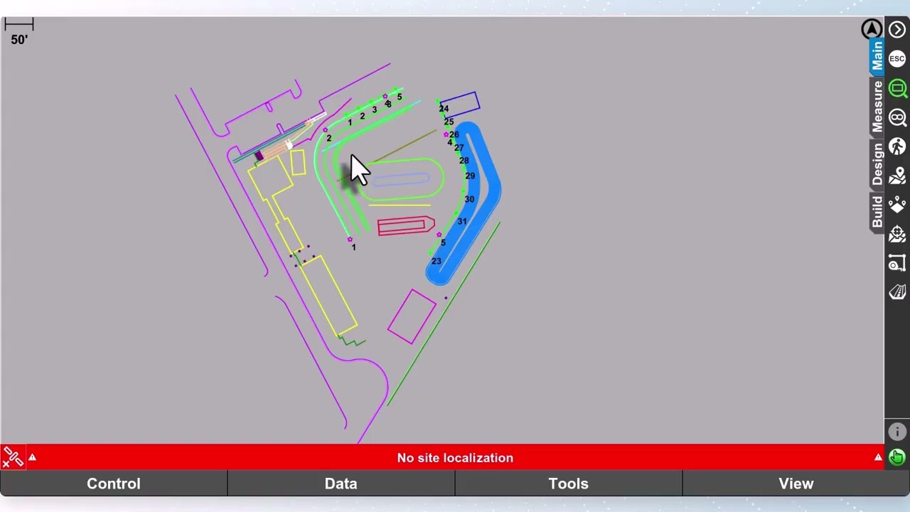 DATA Tab Overview and Importing Project and Control