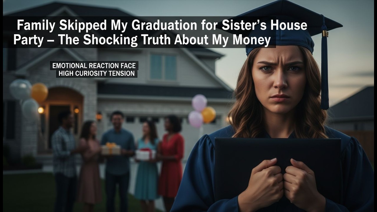 Family Ditched My MBA Graduation for Sister's Housewarming – Then I Exposed They Used My Savings...