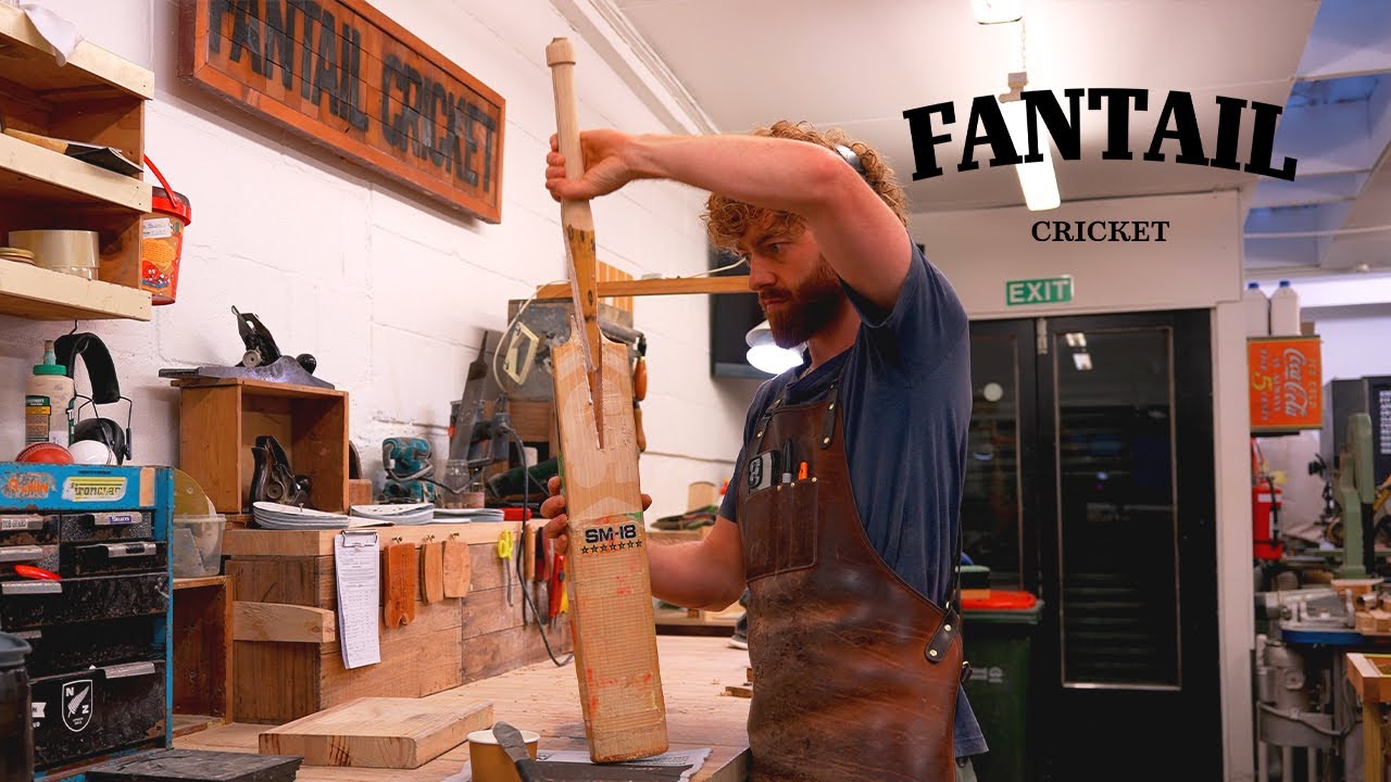 Fixing a CA with a cracked toe, edge and handle  - Cricket Bat Repair EP 18