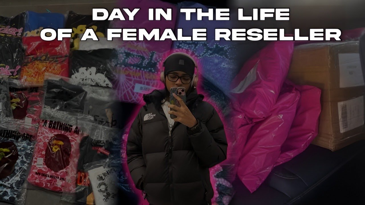 DAY IN THE LIFE AS A FEMALE TEEN RESELLER | HOW I MAKE $10K A MONTH ONLINE AT 17