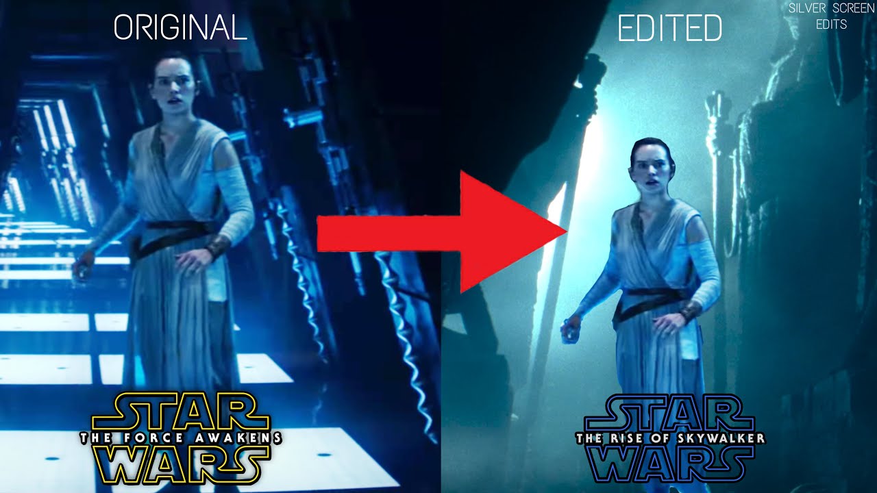 Star Wars: The Force Awakens Rey&rsquo;s Vision (w/CORRECT flashbacks)