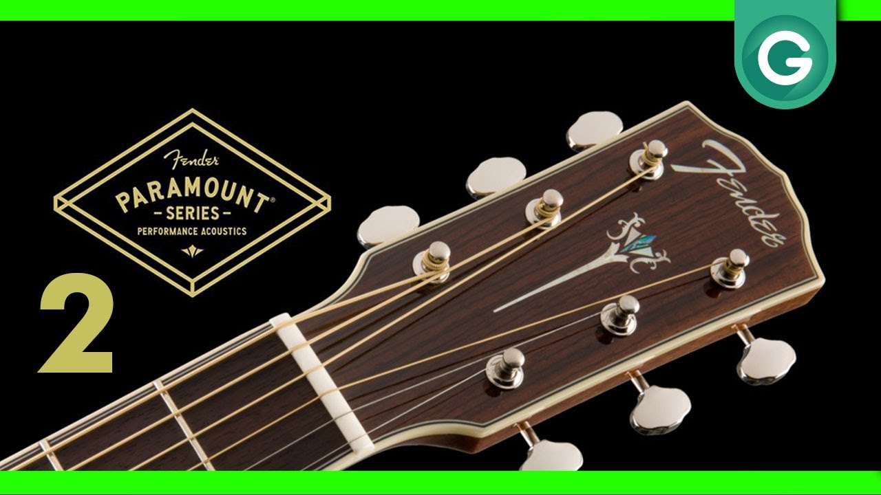 FENDER PARAMOUNT PM-2 PARLOR PM2 REVIEW | GUITAR TIMING.
