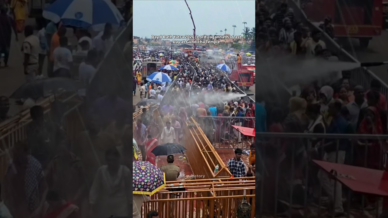 Day 8 Rath Yatra 2026 | Lord Jagannath's Last Day at Gundicha Temple