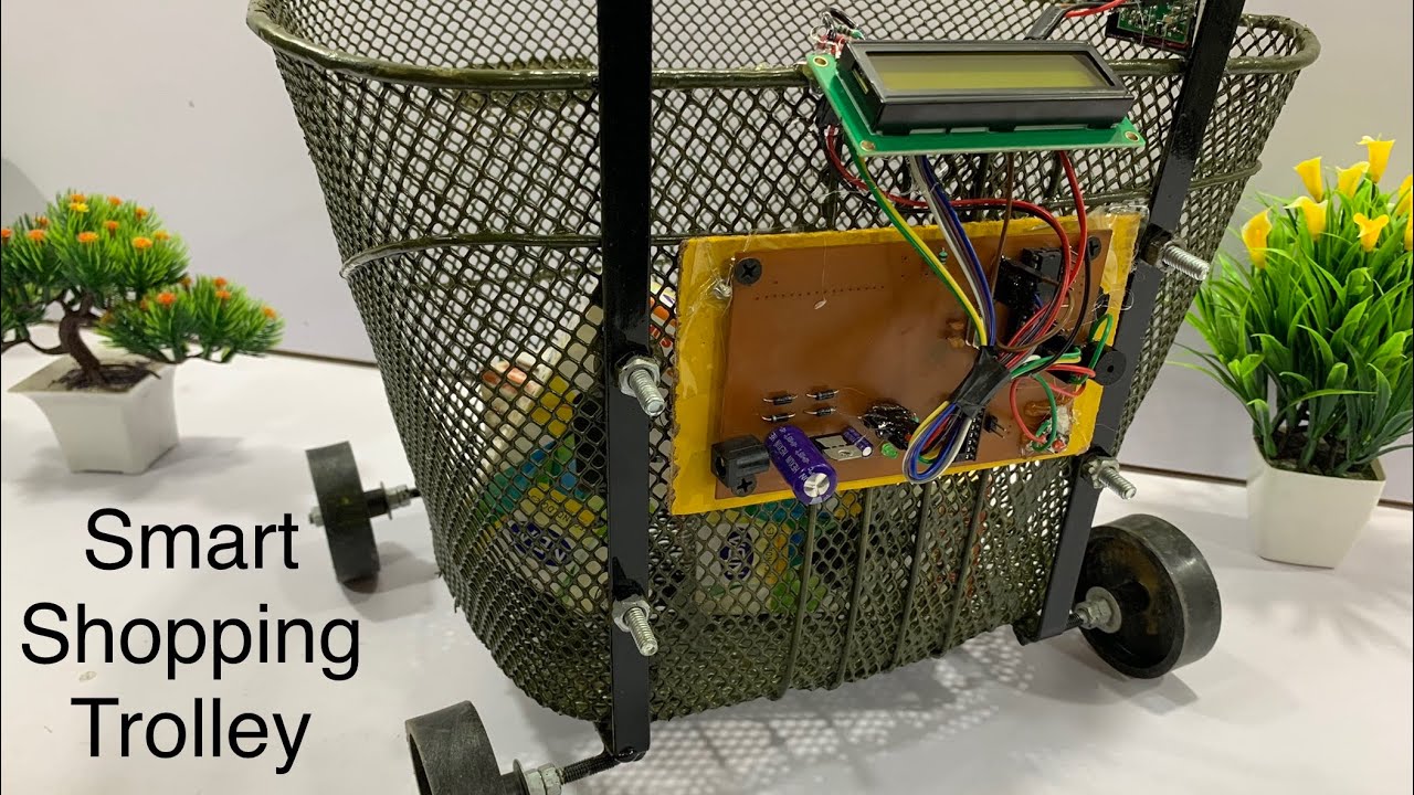 Smart Shopping Trolley Engineering final year projects
