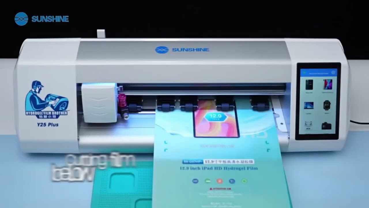 SUNSHINE Y25 Ultra Smart Hydrogel Film Cutting Machine