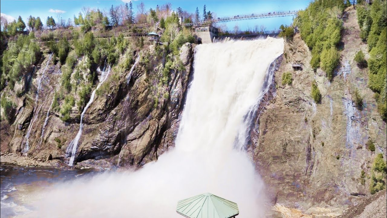 Quebec City Montmorency Falls Walking Tour - Higher than Niagara Falls