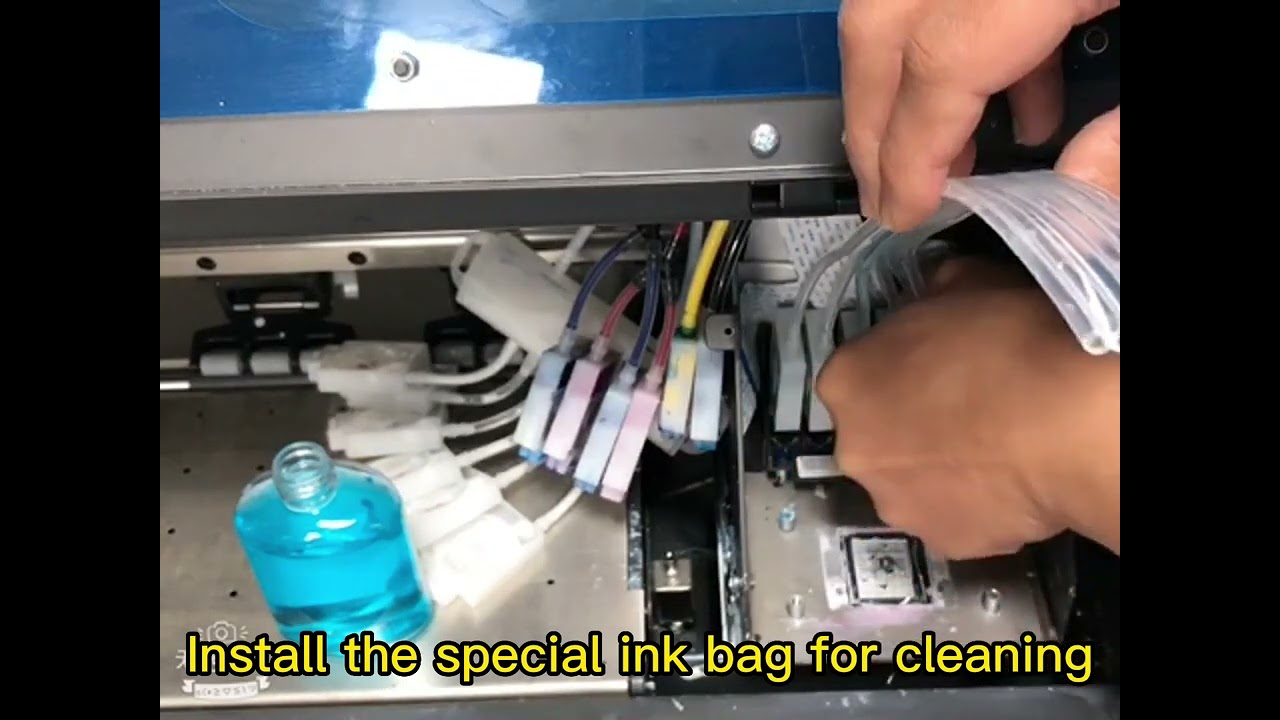 清洗喷头（Clean the nozzle）