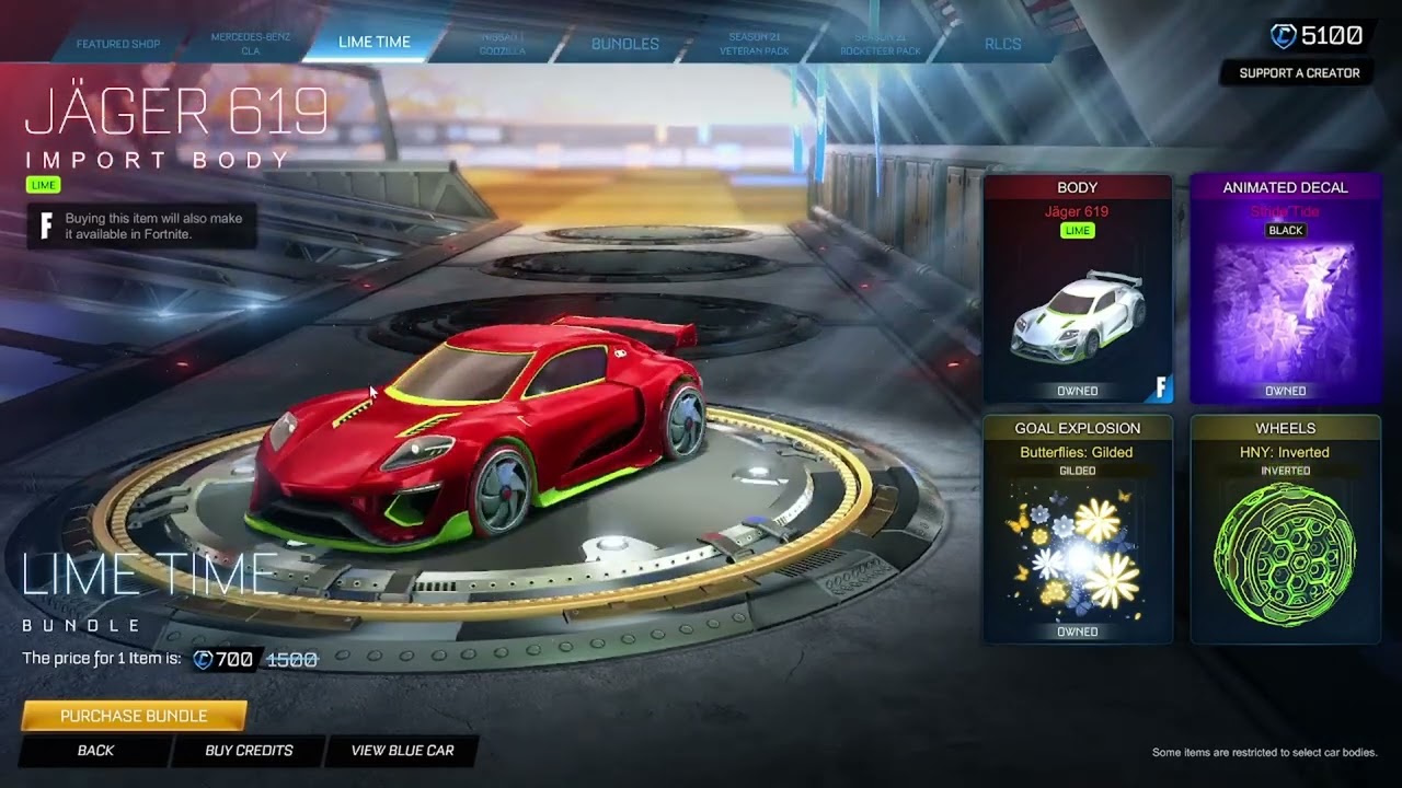 NEW! Lime Time Bundle! Rocket League & Racing Item Shop Feb. 27! #rocketleague #rocketracing