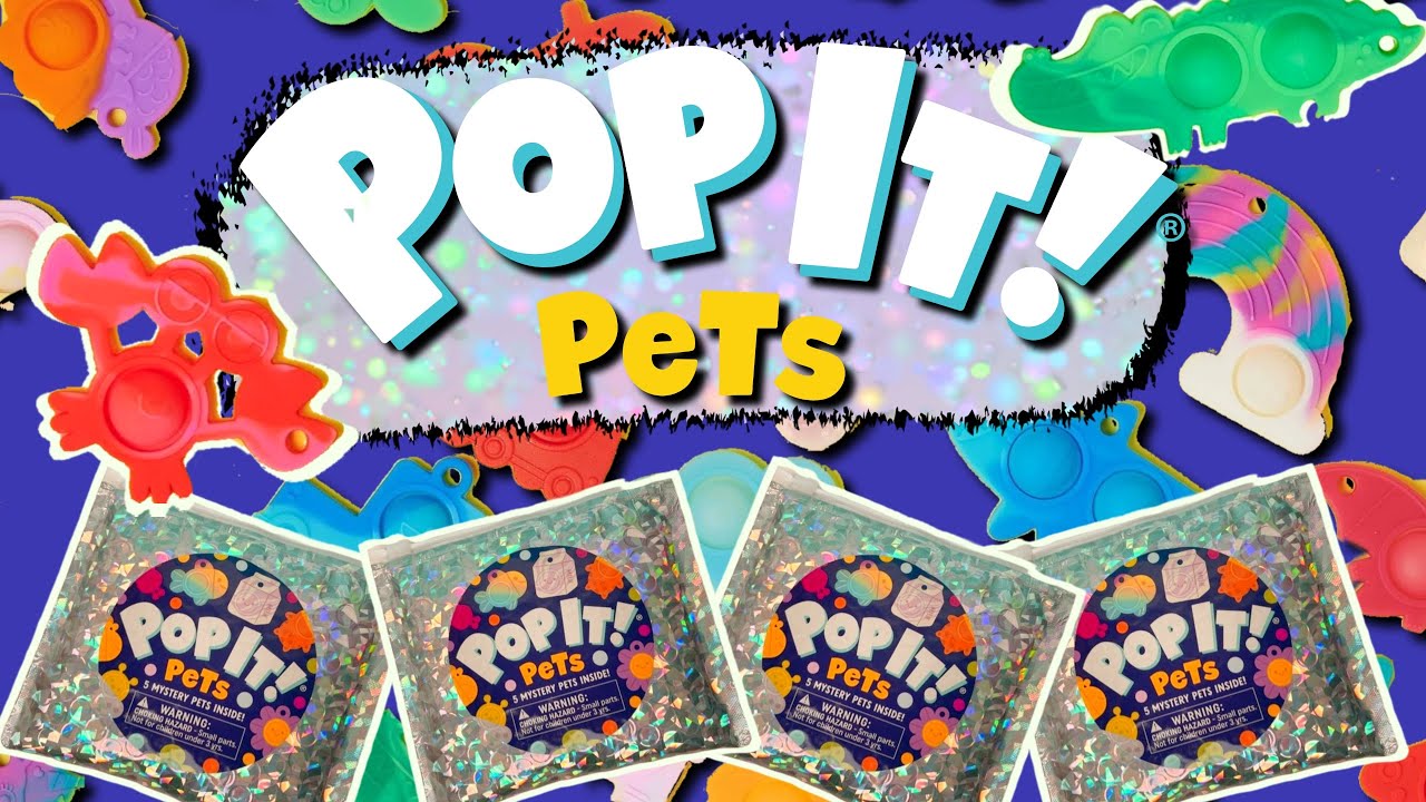 UNBOXING POP IT! PETS FIDGET TOYS!!
