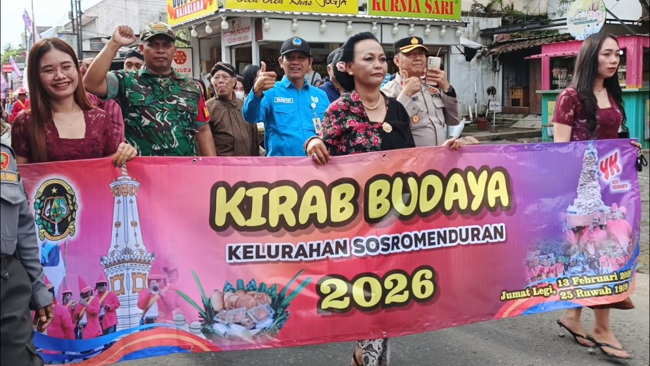 KIRAB BUDAYA FESTIVAL RUWAHAN SOSROMENDURAN SARKEMFEST 2026