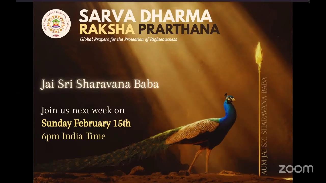 Sarva Dharma Raksha Prarthana - 8th February 2026