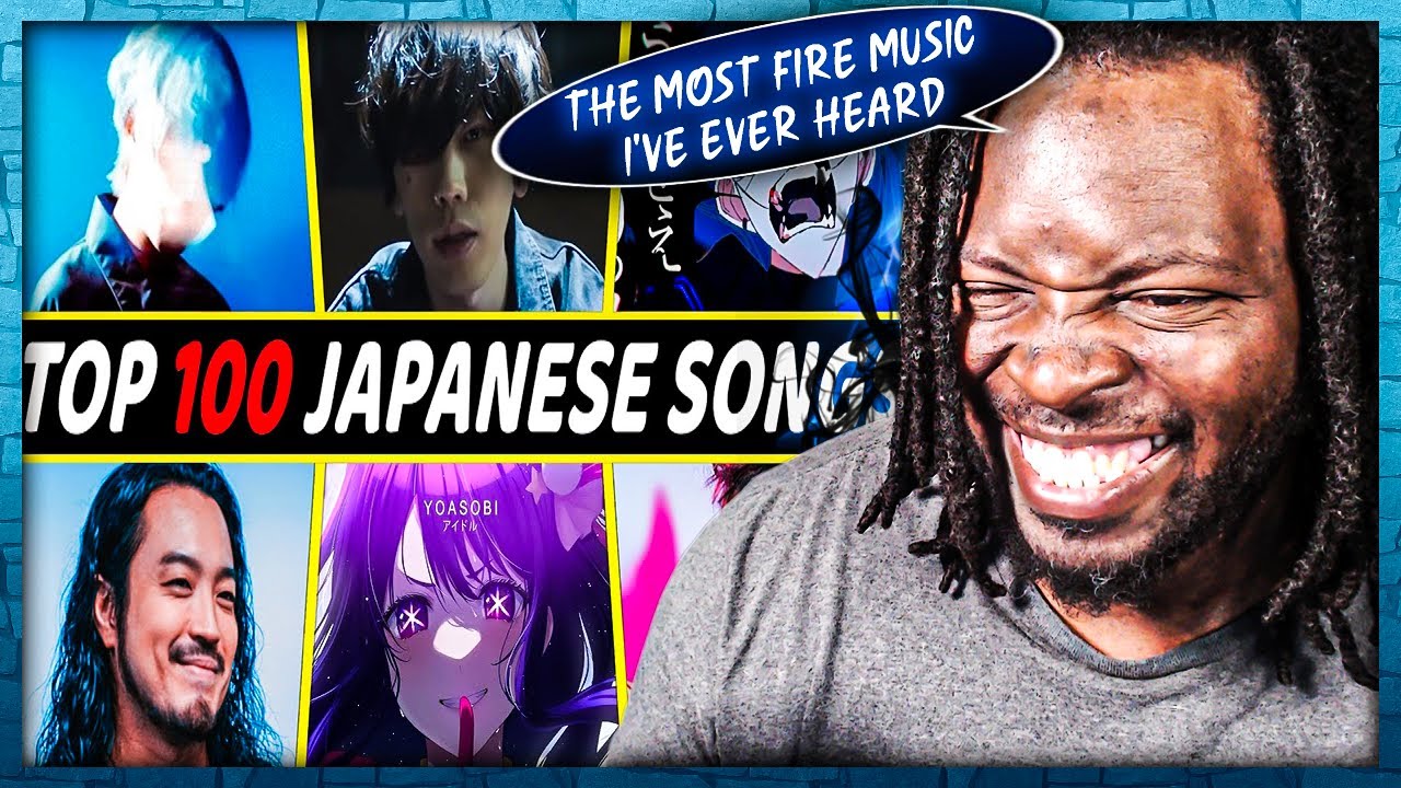 I REACTED TO JAPAN'S 100 MOST STREAMED SONGS OF ALL TIME
