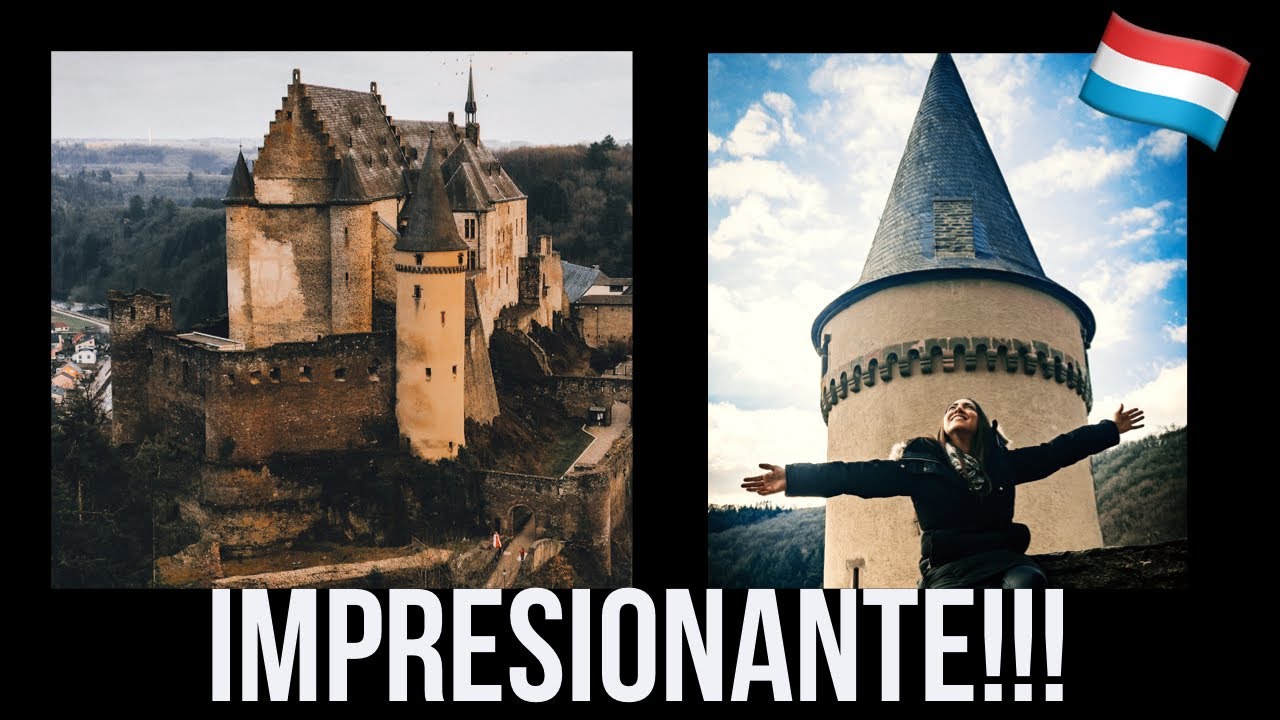 🏰El CASTILLO MÁS HERMOSO e IMPRESIONANTE de EUROPA - Castillo Vianden de Luxemburgo