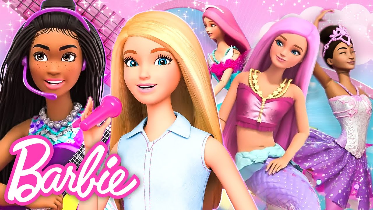 Barbie Mega Miniseries Mashup! | Barbie's BEST Adventures! | Compilation
