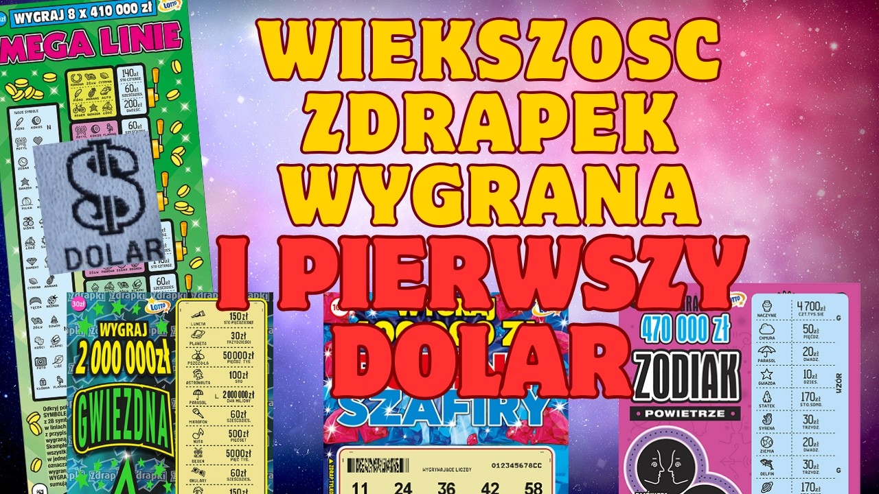 RUBINY I SZAFIRY DAJĄ RADĘ! 💎 Pierwszy $ w zdrapce !