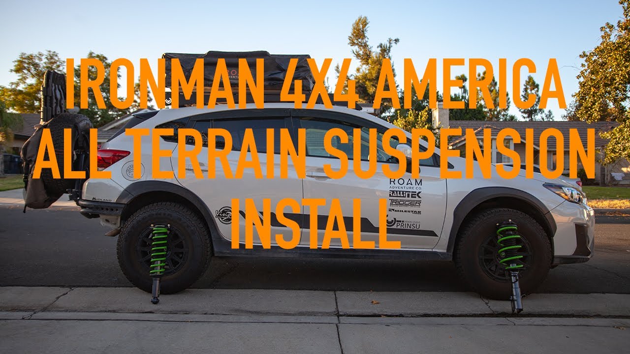 IRONMAN 4X4 AMERICA ALL TERRAIN SUSPENSION INSTALL-2019 SUBARU CROSSTREK