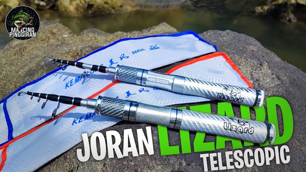 JORAN TELESCOPIC LIZARD 568UL KEMAILONG MEWAH BANGET !! ENAK DI PAKE BUAT CASTING HAMPALA