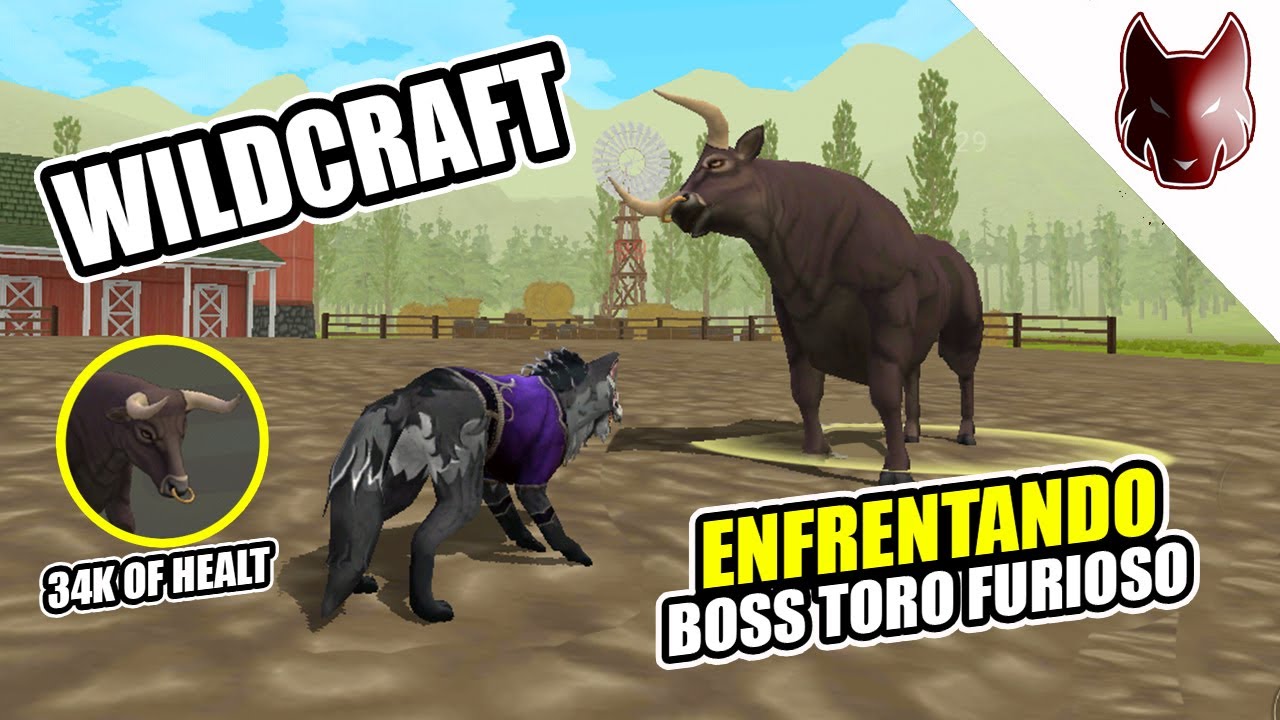 Enfrentando BOSS Toro Furioso 🐂😤 - Wildcraft Gameplay en Español