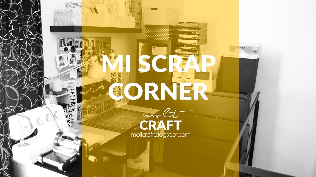 MOLT CRAFT: 2017.12.06 Mi rincón de scrap