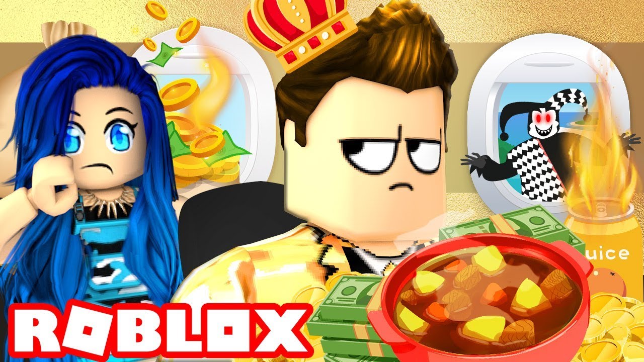 Не зли его... История про самолет в Roblox 2!