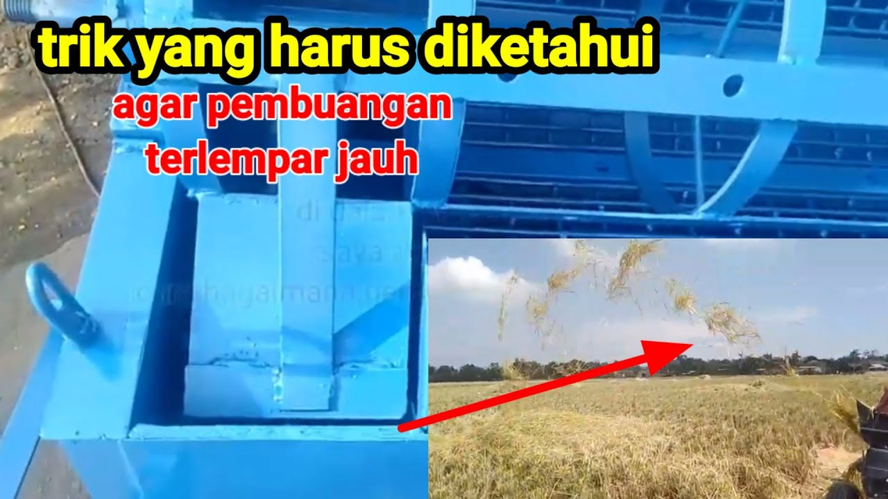 Cara agar pembuangan terlempar jauh || way to have the dump thrown away