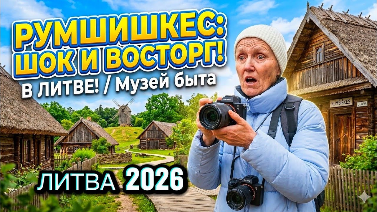 ЛИТВА: 200 ЛЕТ НАЗАД ( Музей Румшишкес ) Март 2026