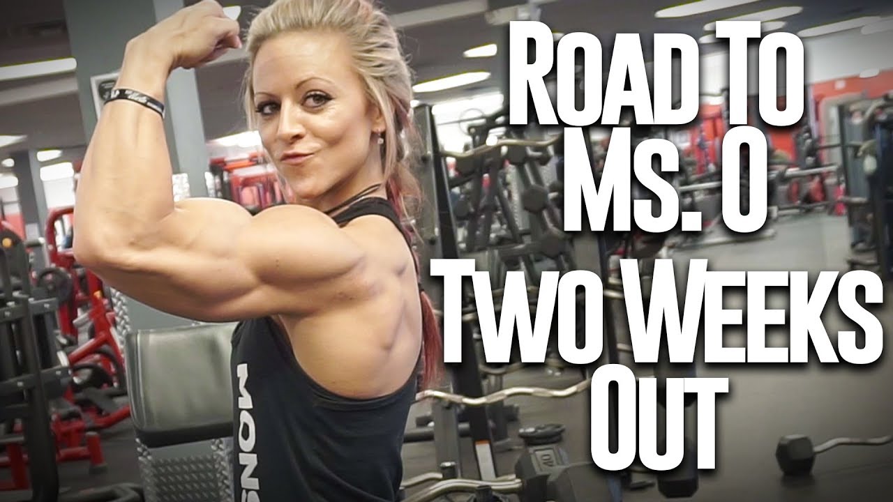 Dani Reardon - Road to Ms. O - Two weeks out - Shoulders and biceps