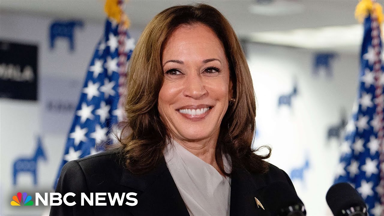 WATCH: Harris delivers remarks in Indianapolis | NBC News