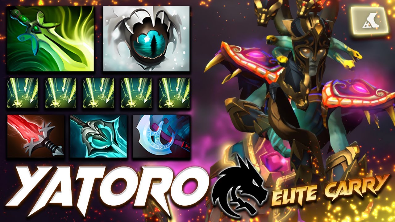 Yatoro Medusa Elite Carry - Dota 2 Pro Gameplay [Watch & Learn]
