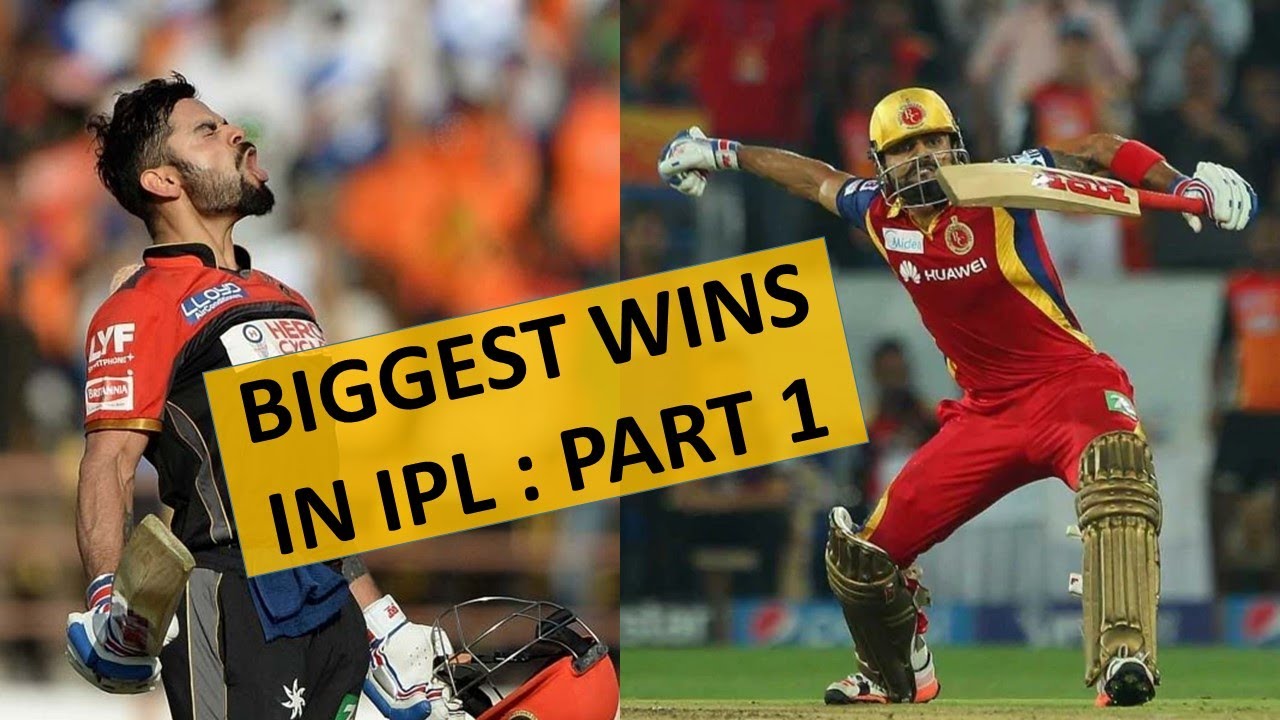 Biggest wins in IPL|IPL wins by 10 wickets | One sided matches in IPL | Best IPL Matches (2008-2021)