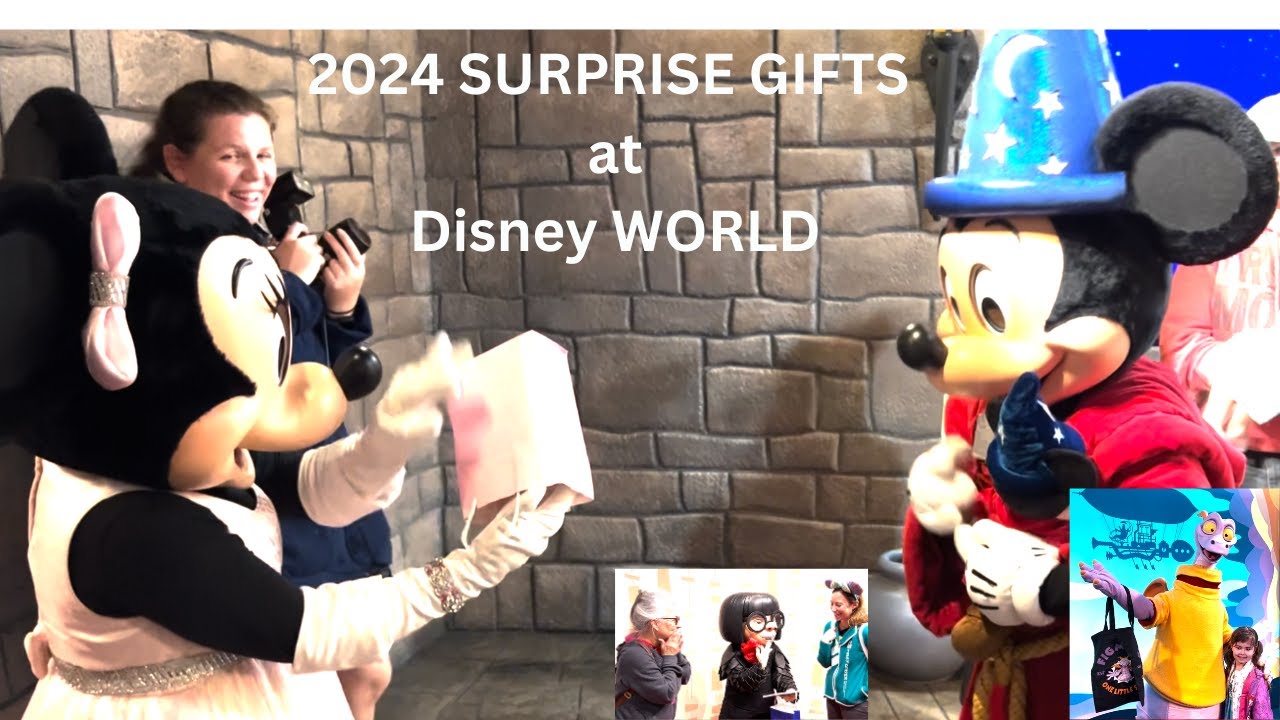 Sharing GIFTS at the Happiest Place on Earth! NEW 2024 Disney!