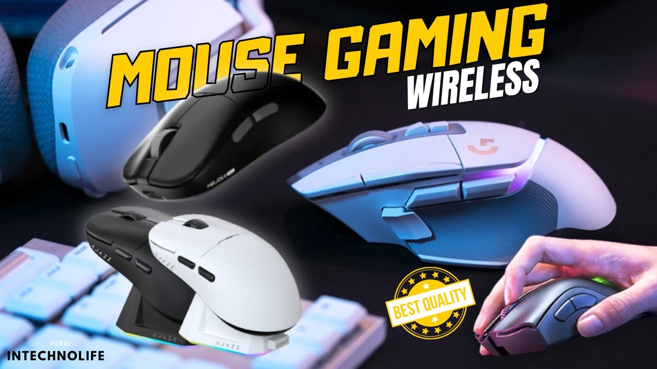5 Rekomendasi MOUSE GAMING TERBAIK – Super Responsif