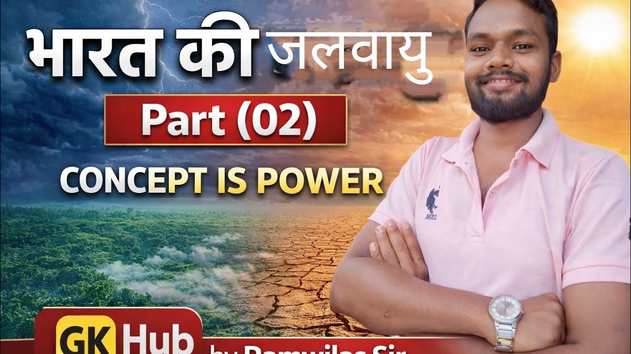 ##भारत की जलवायु #Part( 02)