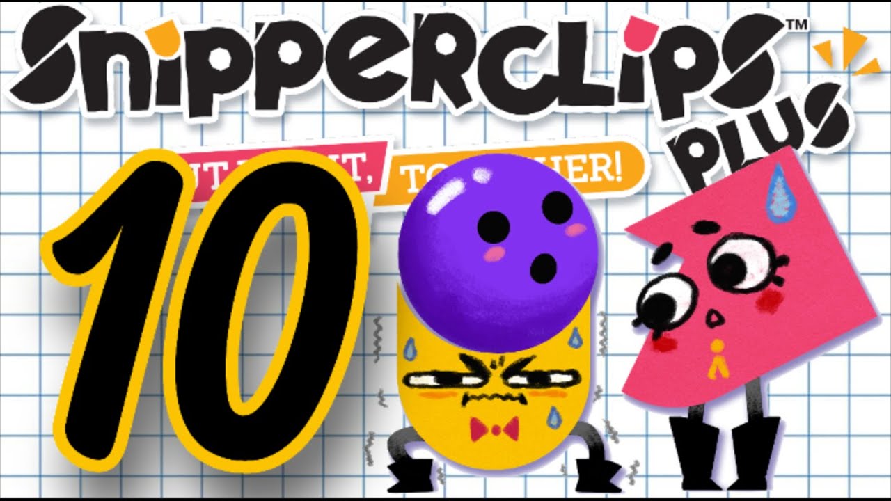 Пройдите отбор... 7! - Snipperclips Plus, часть 10