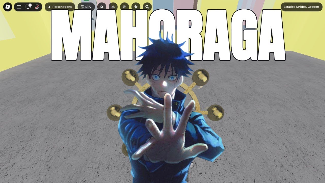 COMO JOGAR DE MAHORAGA NO JUJUTSU SHENANIGANS!