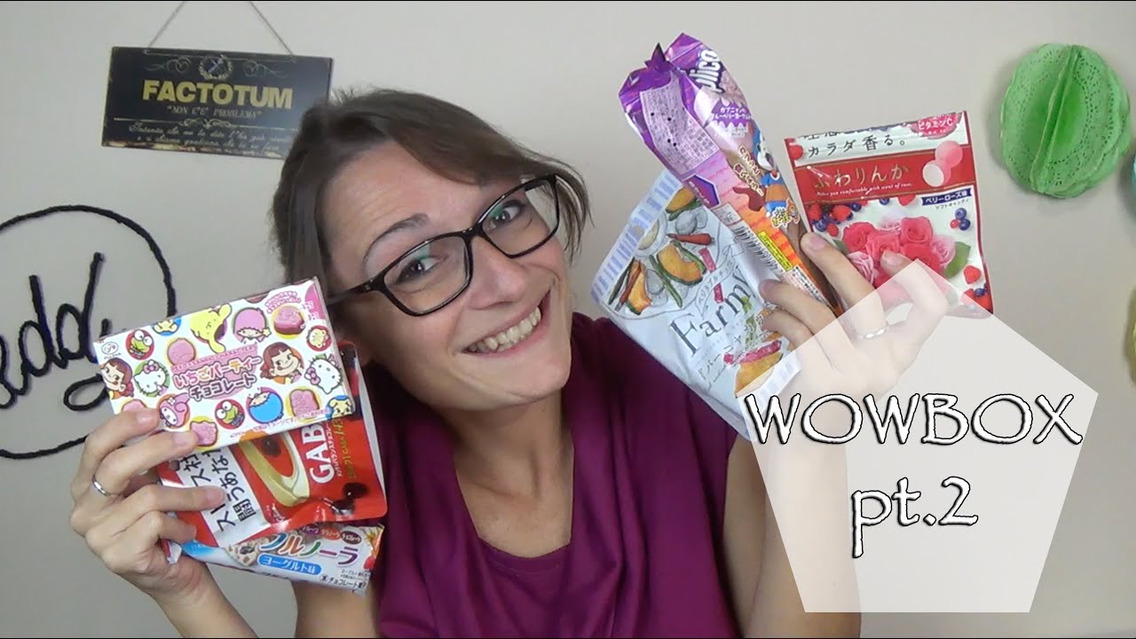 ASSAGGI DAL MONDO #5/2: UNBOXING Snack Giapponesi (collab. WOWBOX)