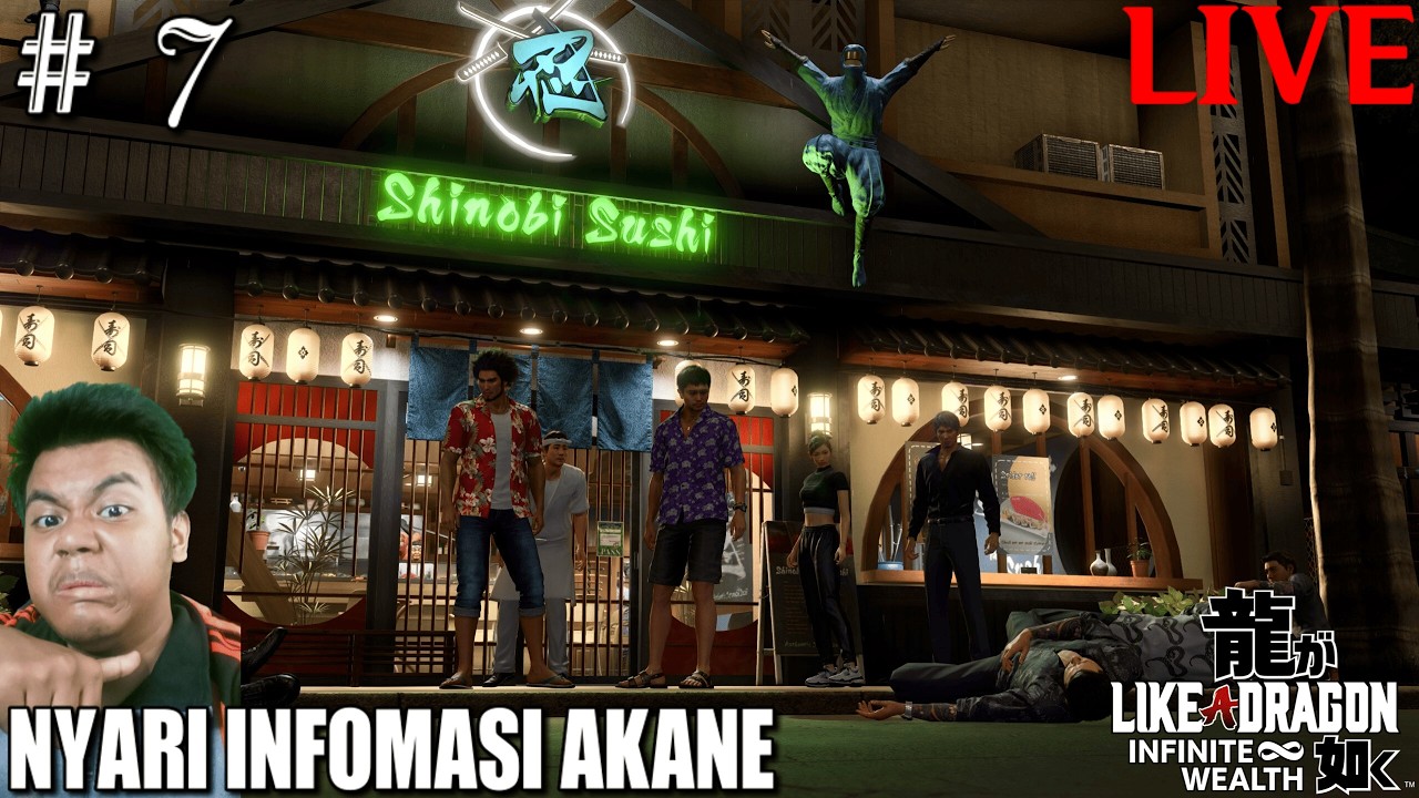 DENDAM MASA LALU!! Like a Dragon: Infinite Wealth [LIVE]