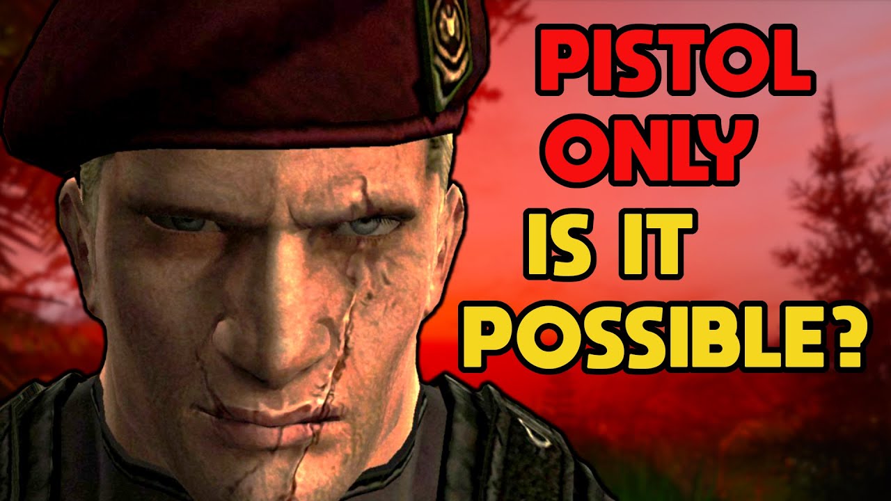 I finished Resident Evil 4 Pistol Only