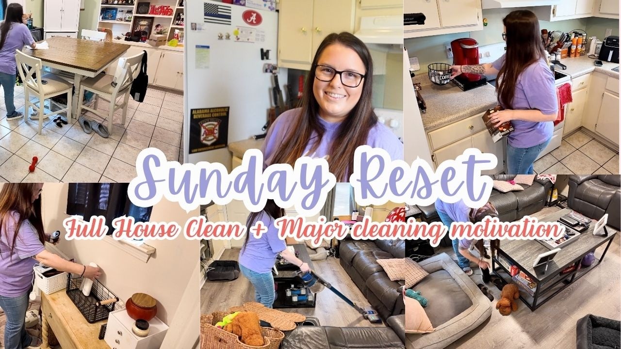 SUNDAY RESET // DEEP CLEANING // MAJOR CLEAN MOTIVATION // SOUTHERN MAGNOLIA ROOTS