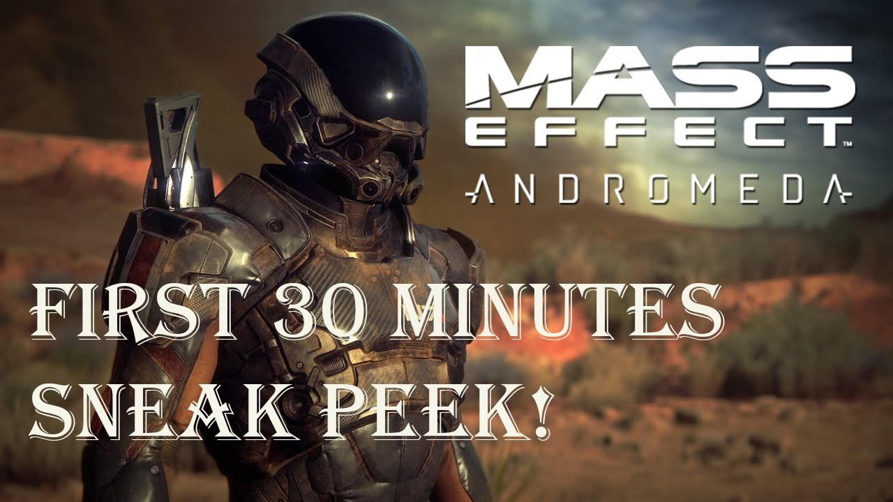 Mass Effect Andromeda First 30 Minutes