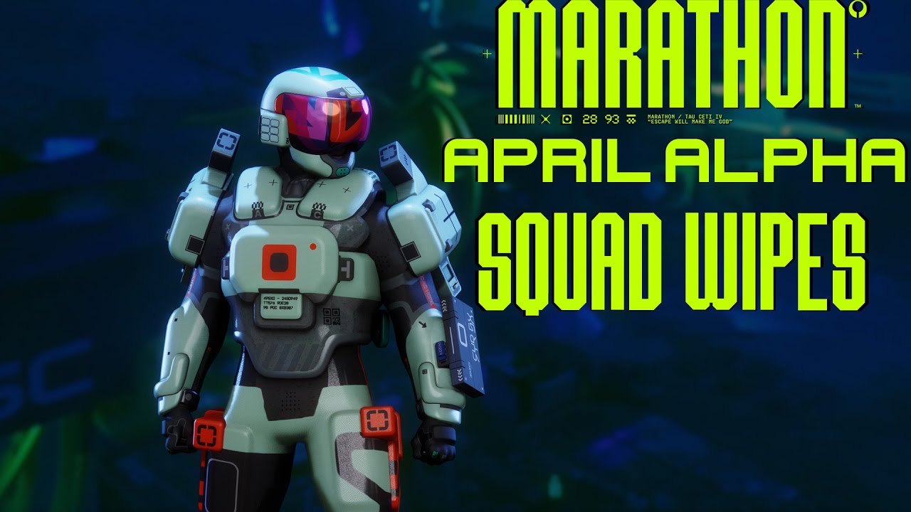 Marathon | Closed April Alpha | Perimeter | 4K 60FPS | Multiple Squad Wipes