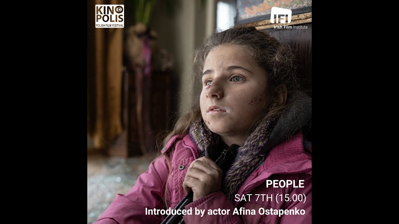 KINOPOLIS 2024: Introduction to movie PEOPLE by actor Afina Ostapenko