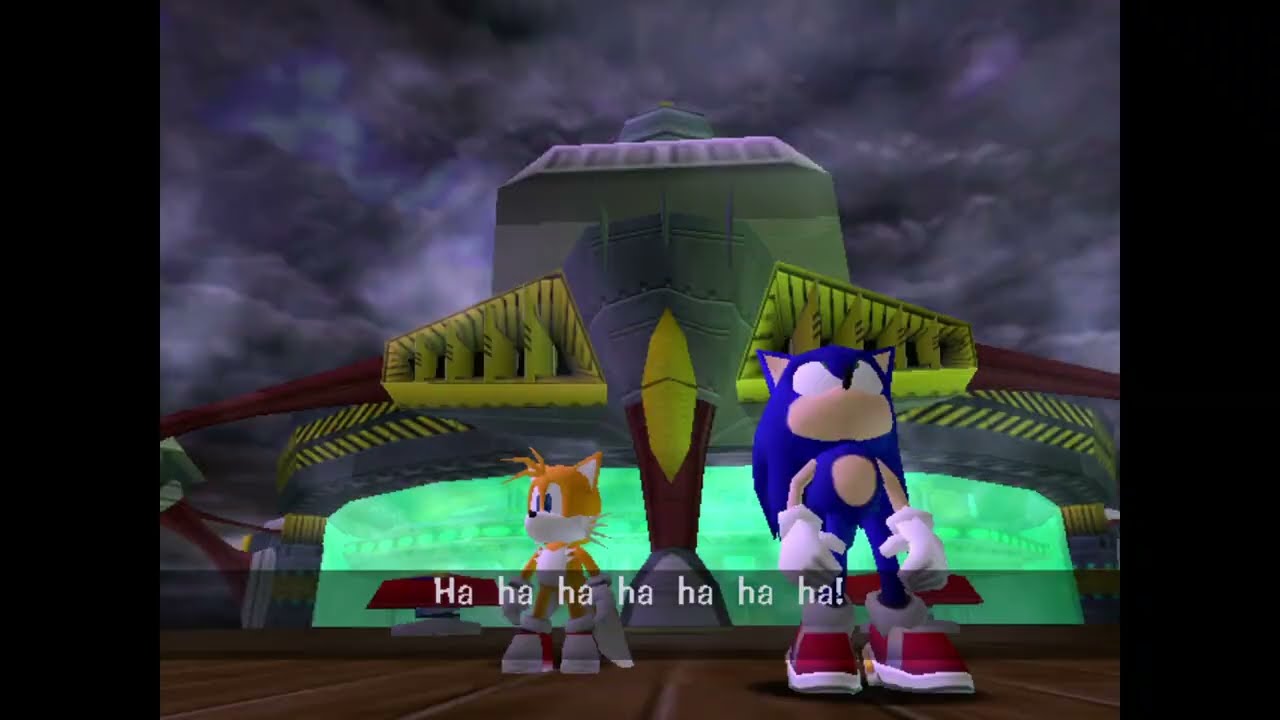 playing Sonic Adventure Sonic Story Part 2