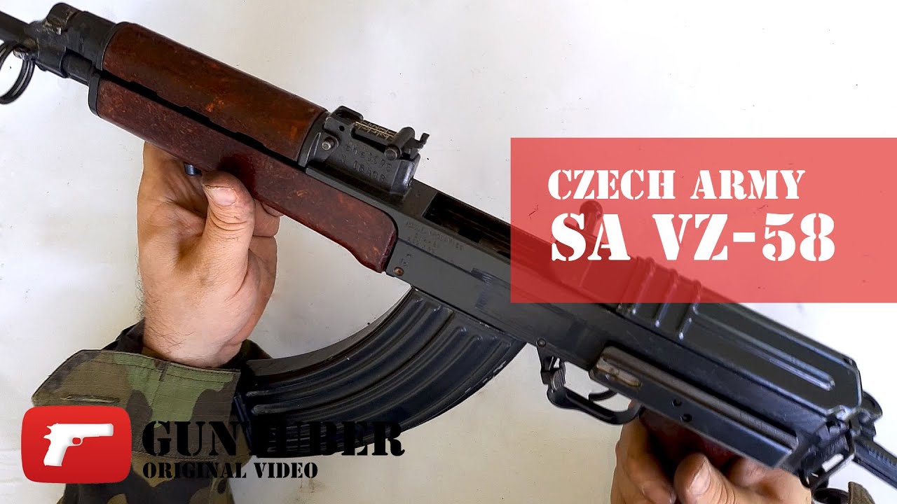 SA VZ.58 7.62x39 - How to Disassembly and Reassembly (Field Strip)