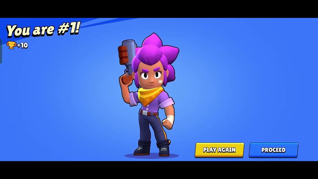 This is the first time I've installed and played the BrawlStar game.