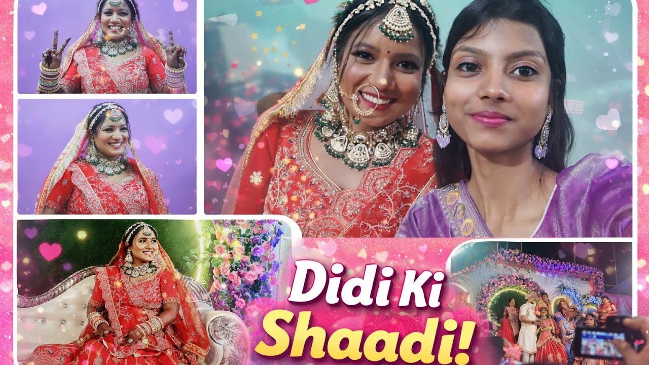 Aaj hai didi ki shaadi❤️🧿