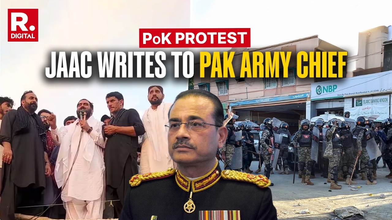 PoJK Protest: JAAC Writes Letter To Pakistan Army Chief Munir, Cites Human Rights Violations